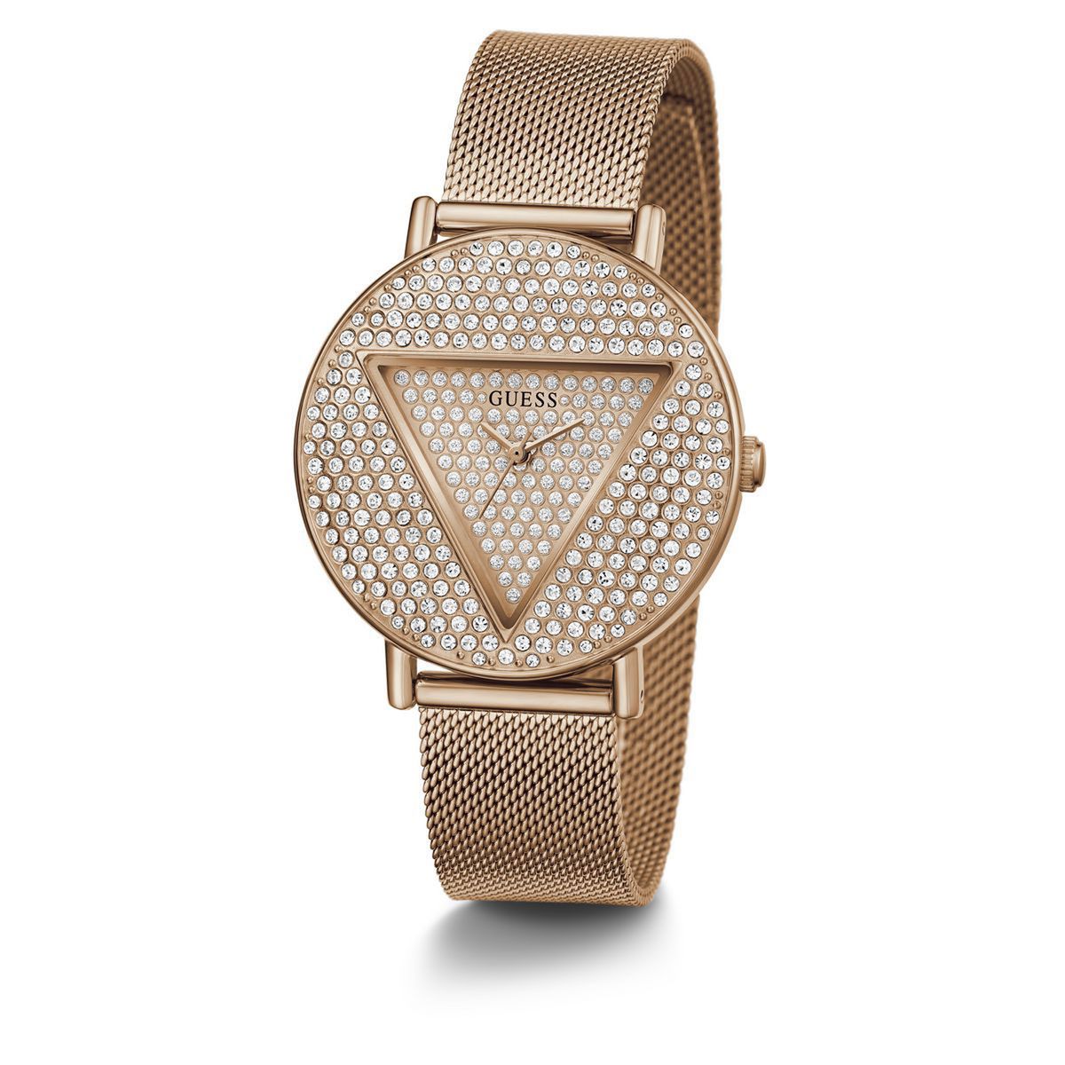 GUESS - Reloj Guess Mujer Iconic. Reloj Acero Inoxidable Oro Rosa GW0477L3