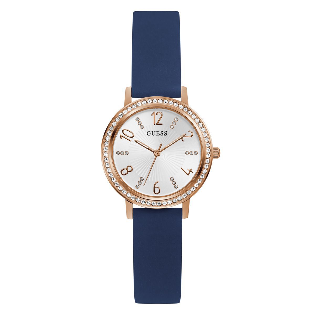GUESS - Reloj Guess Mujer Tri Luxe. Reloj Silicona Azul GW0591L1