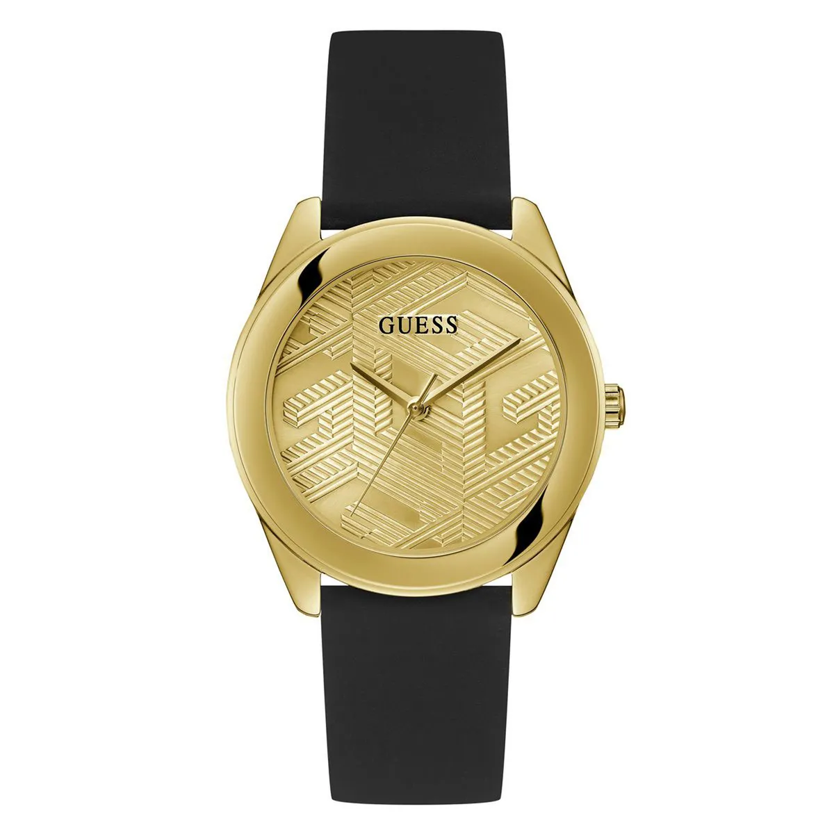 GUESS - Reloj Guess Mujer Cubed. Reloj Silicona Negro GW0665L1
