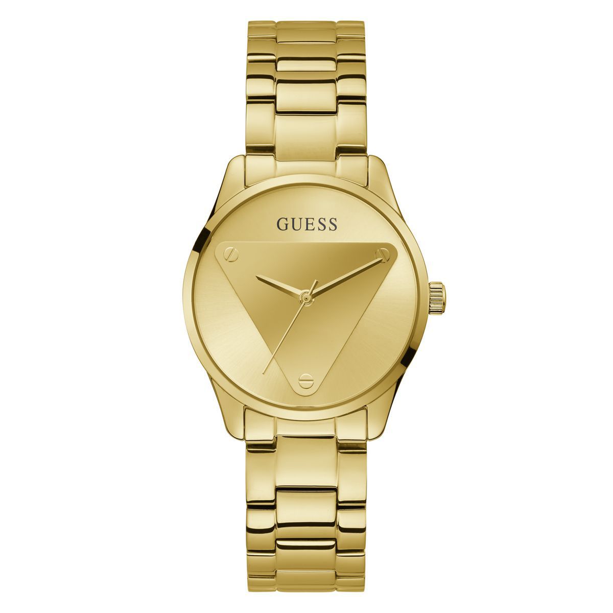 GUESS - Reloj Guess Mujer Emblem. Reloj Acero Inoxidable Dorado GW0485L1