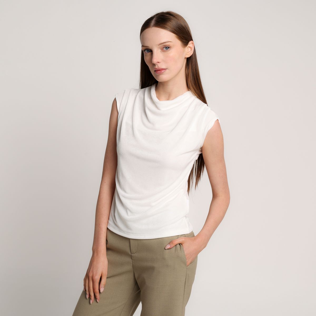 BASEMENT - Blusa Mujer Sin mangas Basement