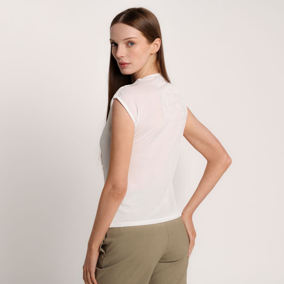 BASEMENT - Blusa Mujer Sin mangas Basement