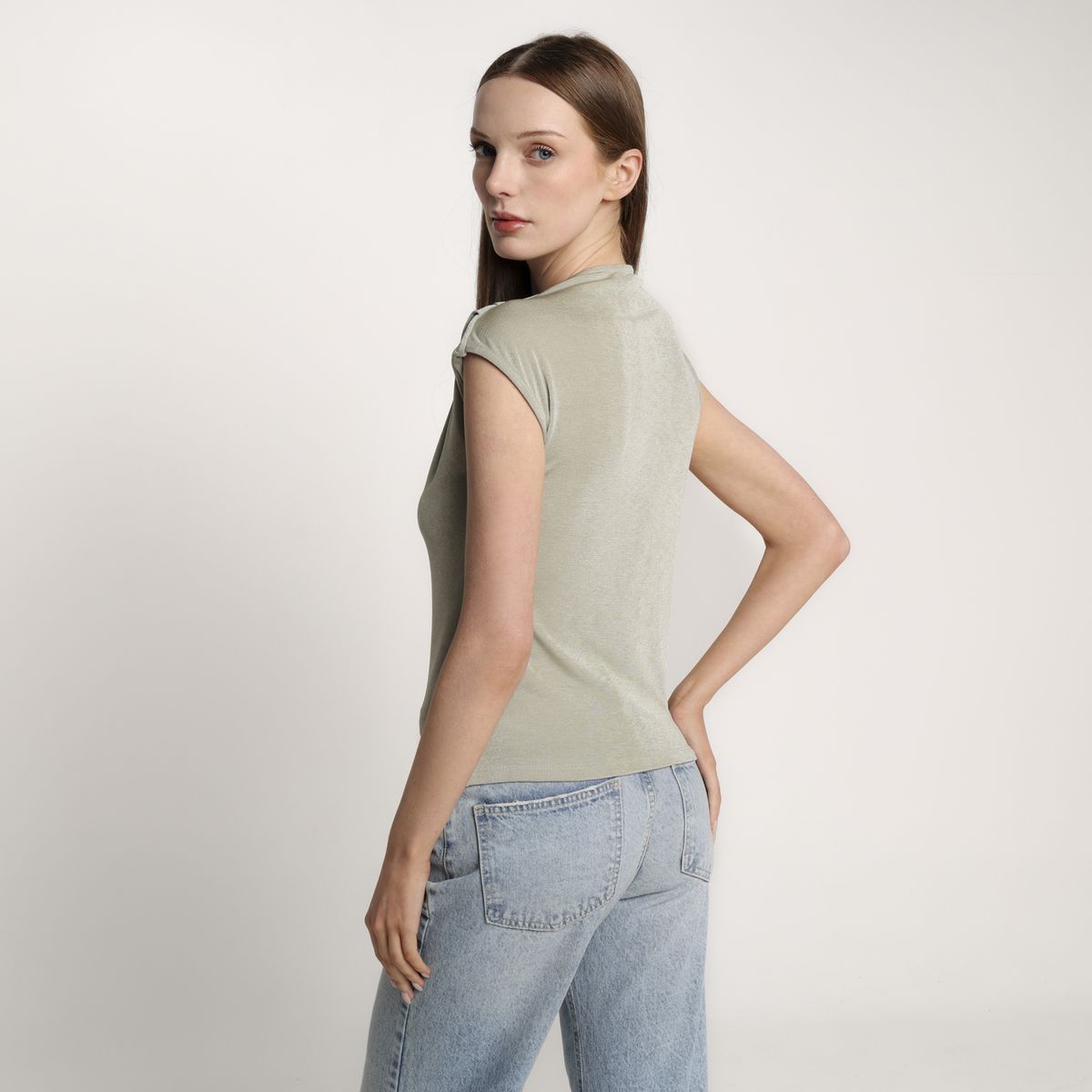 BASEMENT - Blusa Mujer Sin mangas Basement