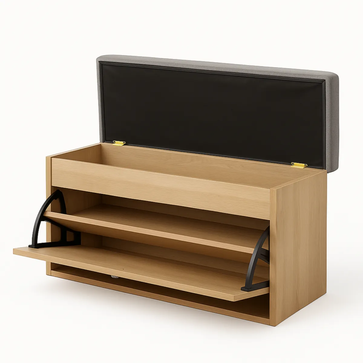 DKO DESIGN - Mueble Organizador Zapatero 6 Pares 80 x 47 x 25 cm DKO Design