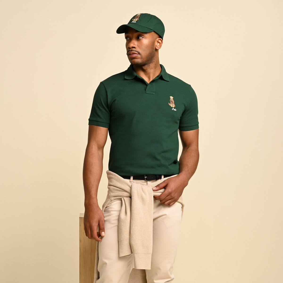 POLO RALPH LAUREN - Camiseta polo Hombre con Estampado Slim de Algodón Polo Ralph Lauren