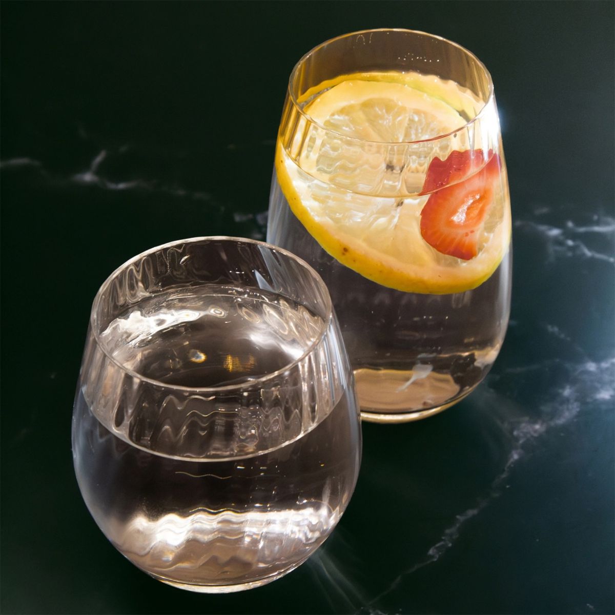 LUMINARC - Vaso de vidrio corto Luminarc: 6 piezas