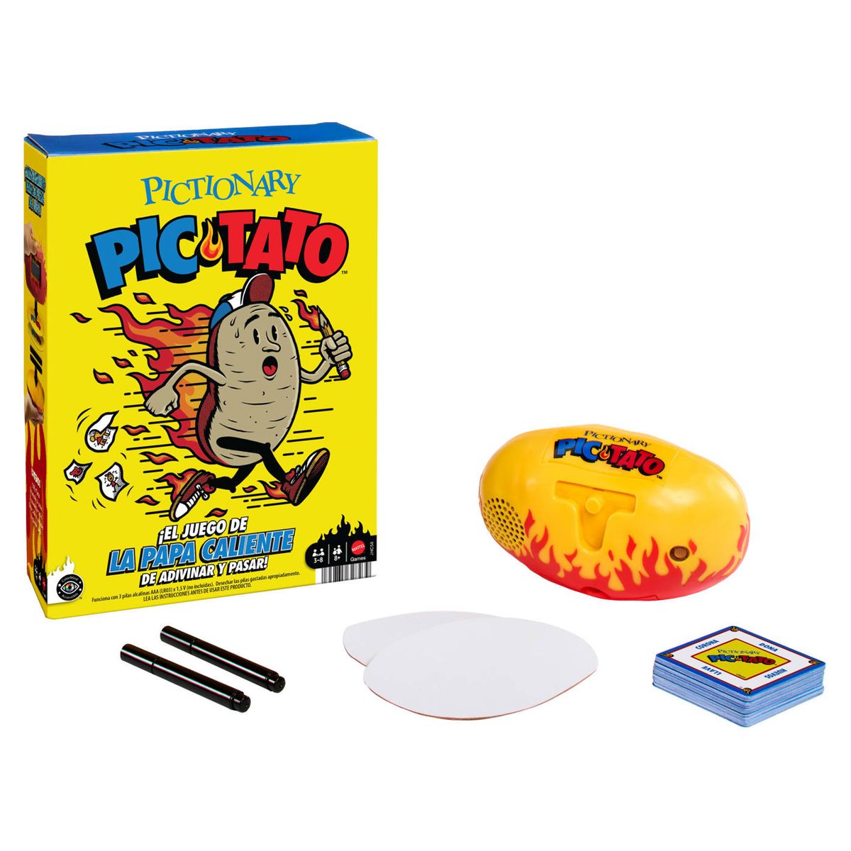 MATTEL - Juego de mesa: Pictionary Pictato 2025