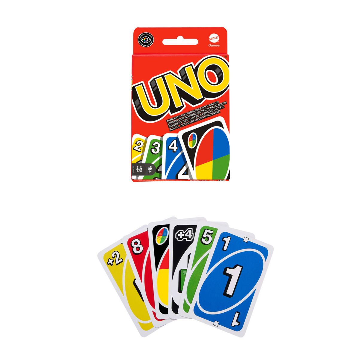 MATTEL - Juego de mesa UNO: Juego de Cartas UNO Original