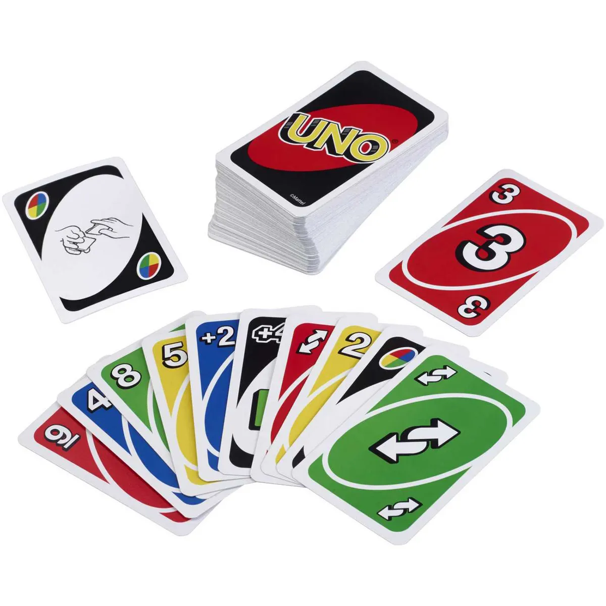 MATTEL - Juego de mesa UNO: Juego de Cartas UNO Original