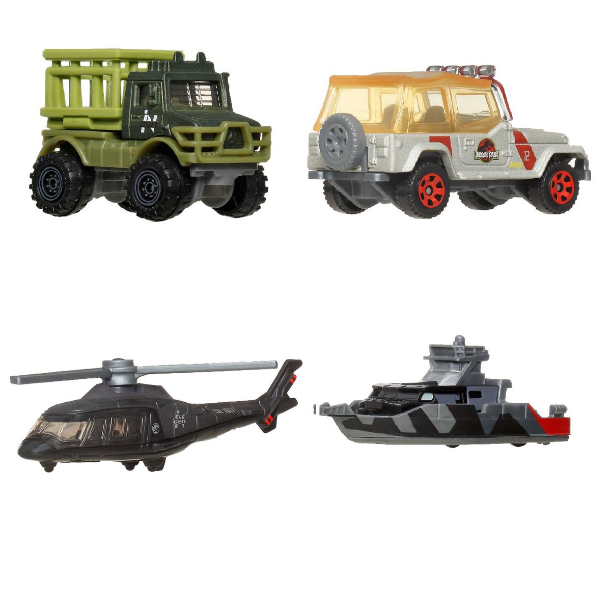 JURASSIC WORLD - Carro de Juguete Jurassic World: Safari de carros pack x 5