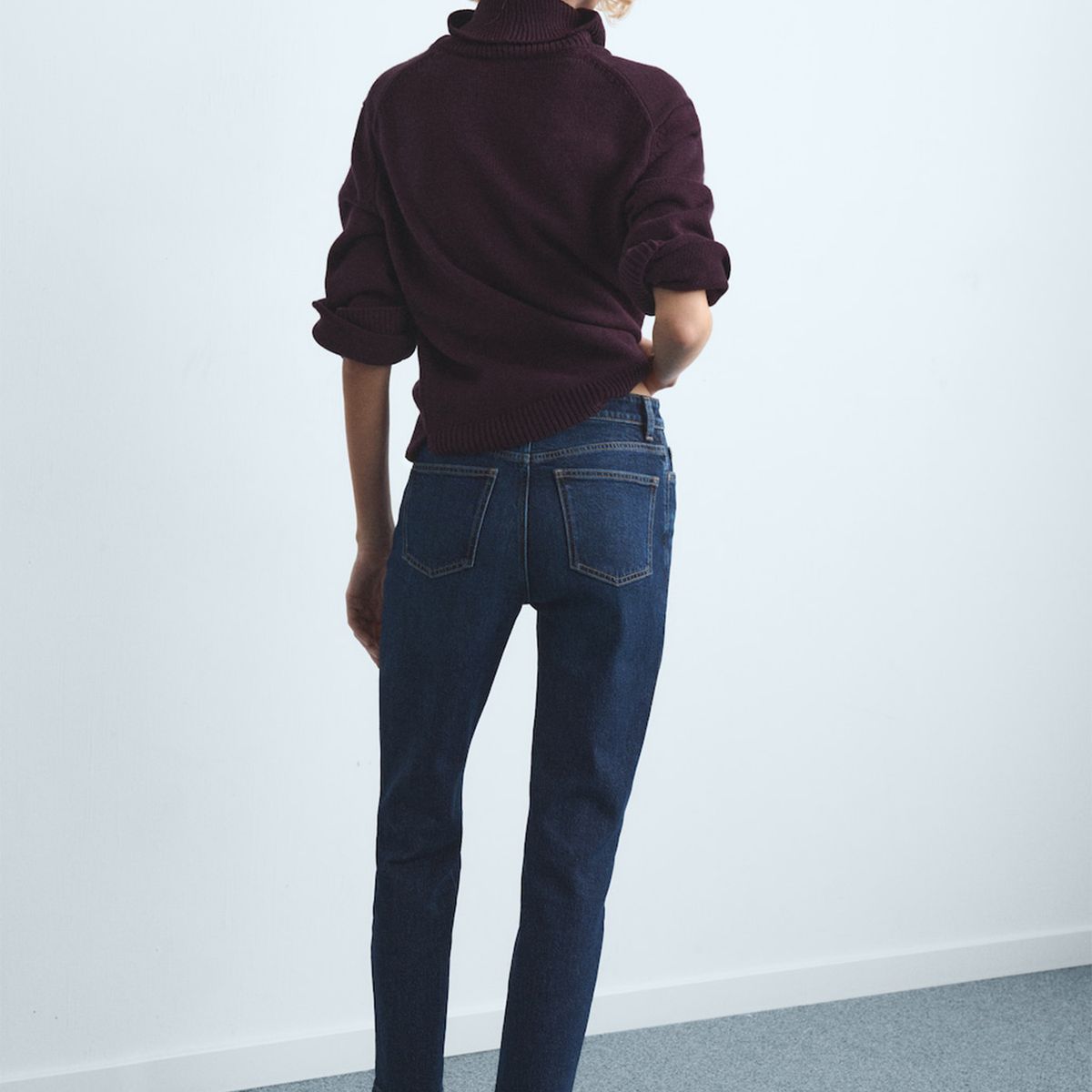 MANGO - Jean Skinny Mujer Tiro alto Mango