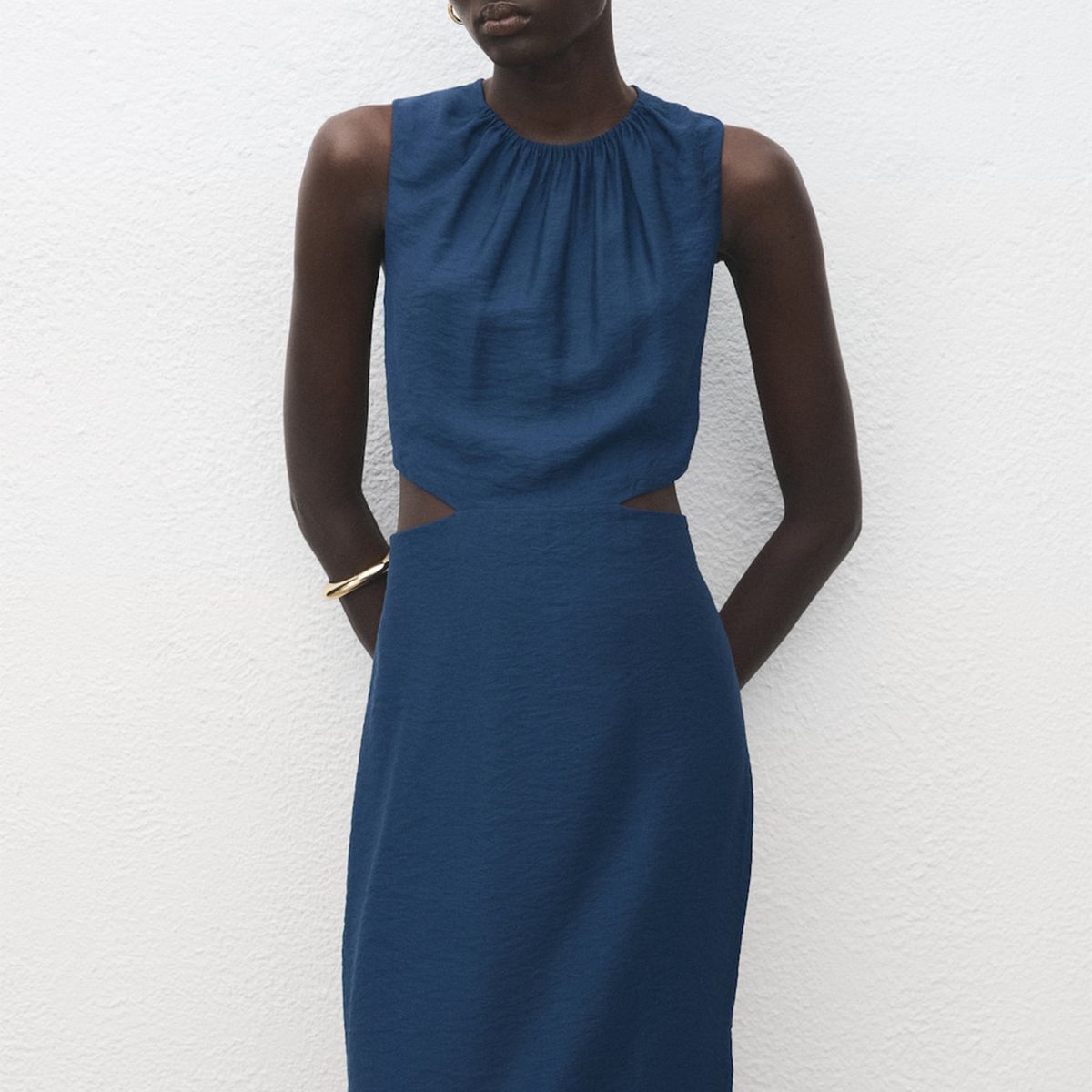 MANGO - Vestido Mujer Medio Casual Mango