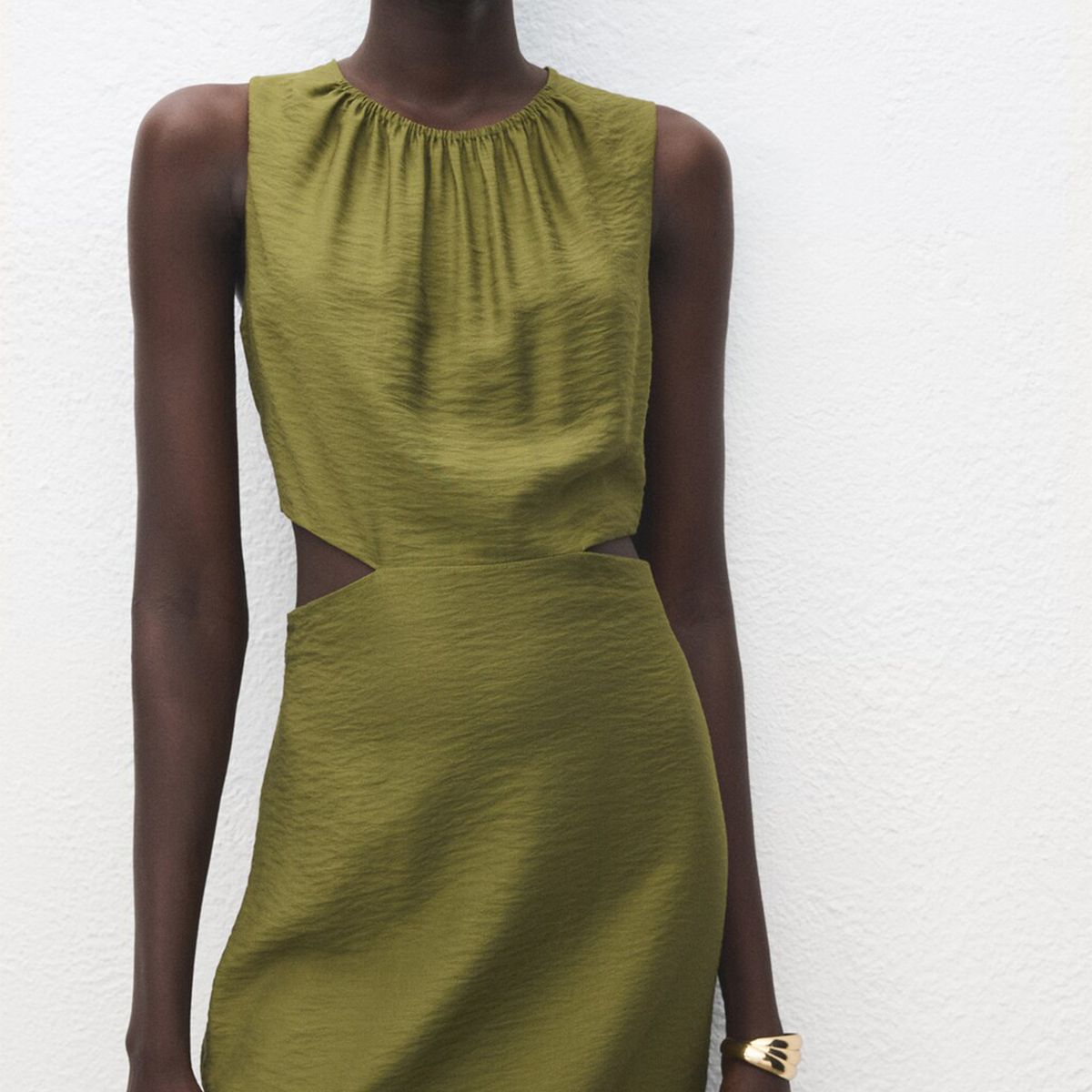 MANGO - Vestido Mujer Medio Casual Mango