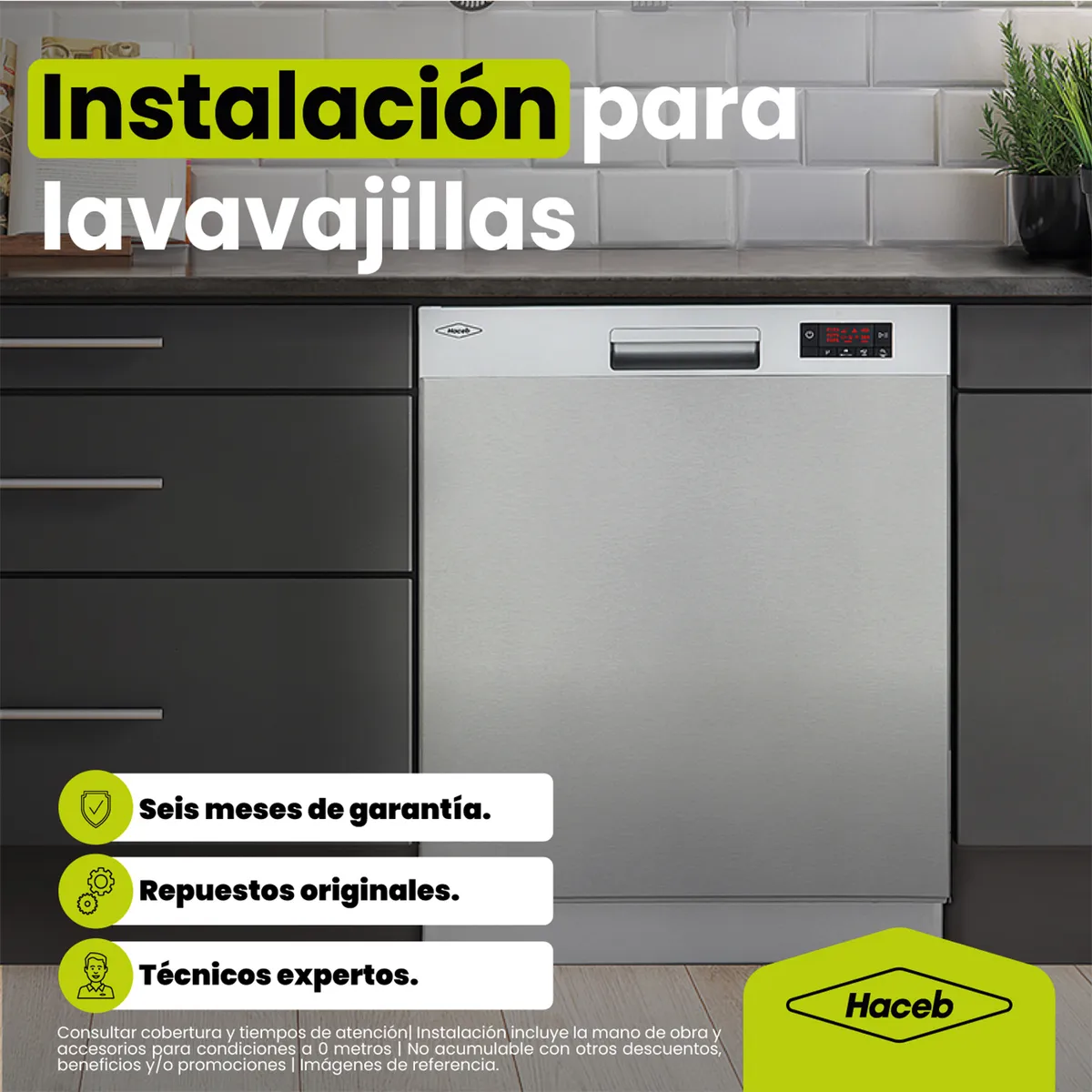 HACEB - INSTALACION LAVAVAJILLAS
