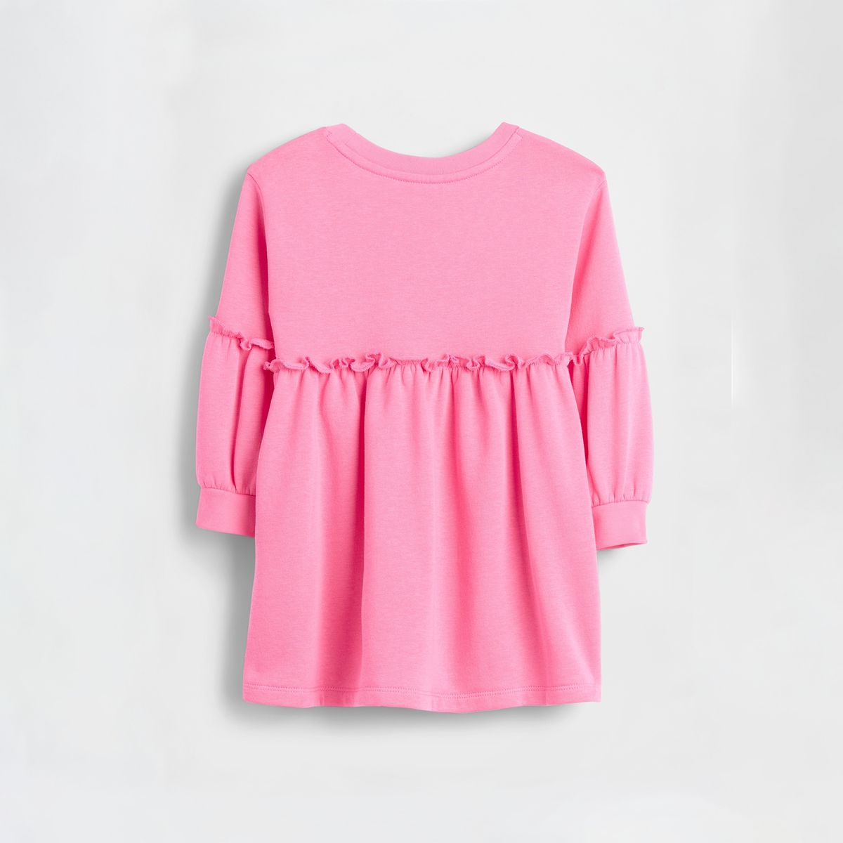 GAP - Vestido para Niña con Logo Manga larga de Algodón Gap