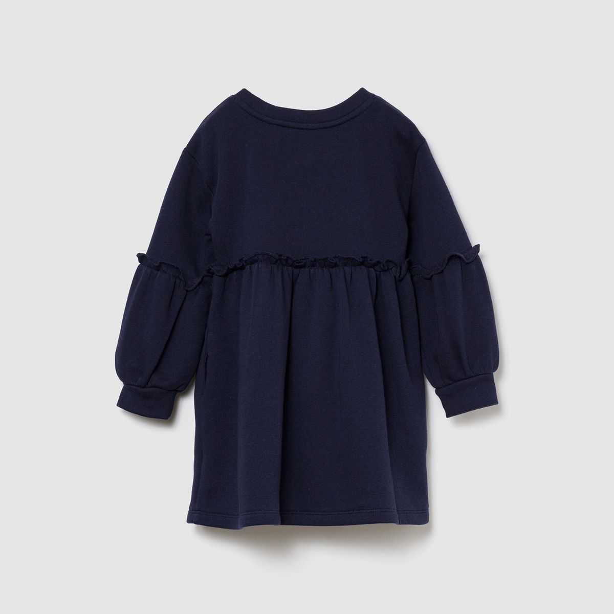 GAP - Vestido para Niña con Logo Manga larga de Algodón Gap