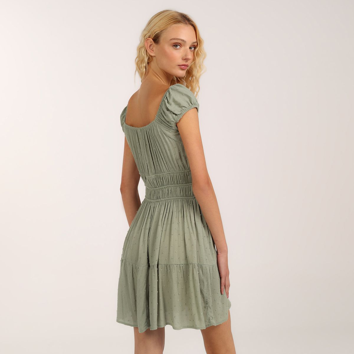 SYBILLA - Vestido Corto Casual para Mujer Sybilla
