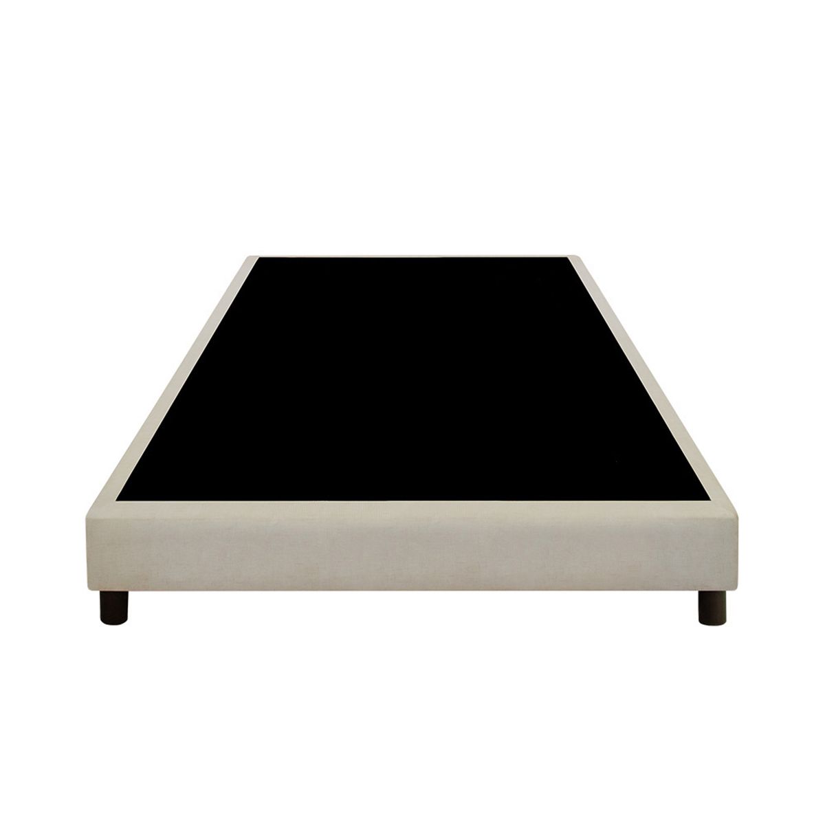COLCHONES SPRING - Base Cama Semidoble Aura Sand En Pino 31x120x190 Colchones Spring
