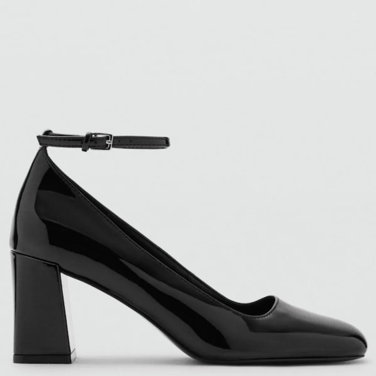 MANGO - Tacones Mango para Mujer con tacón Cuadrado Nito