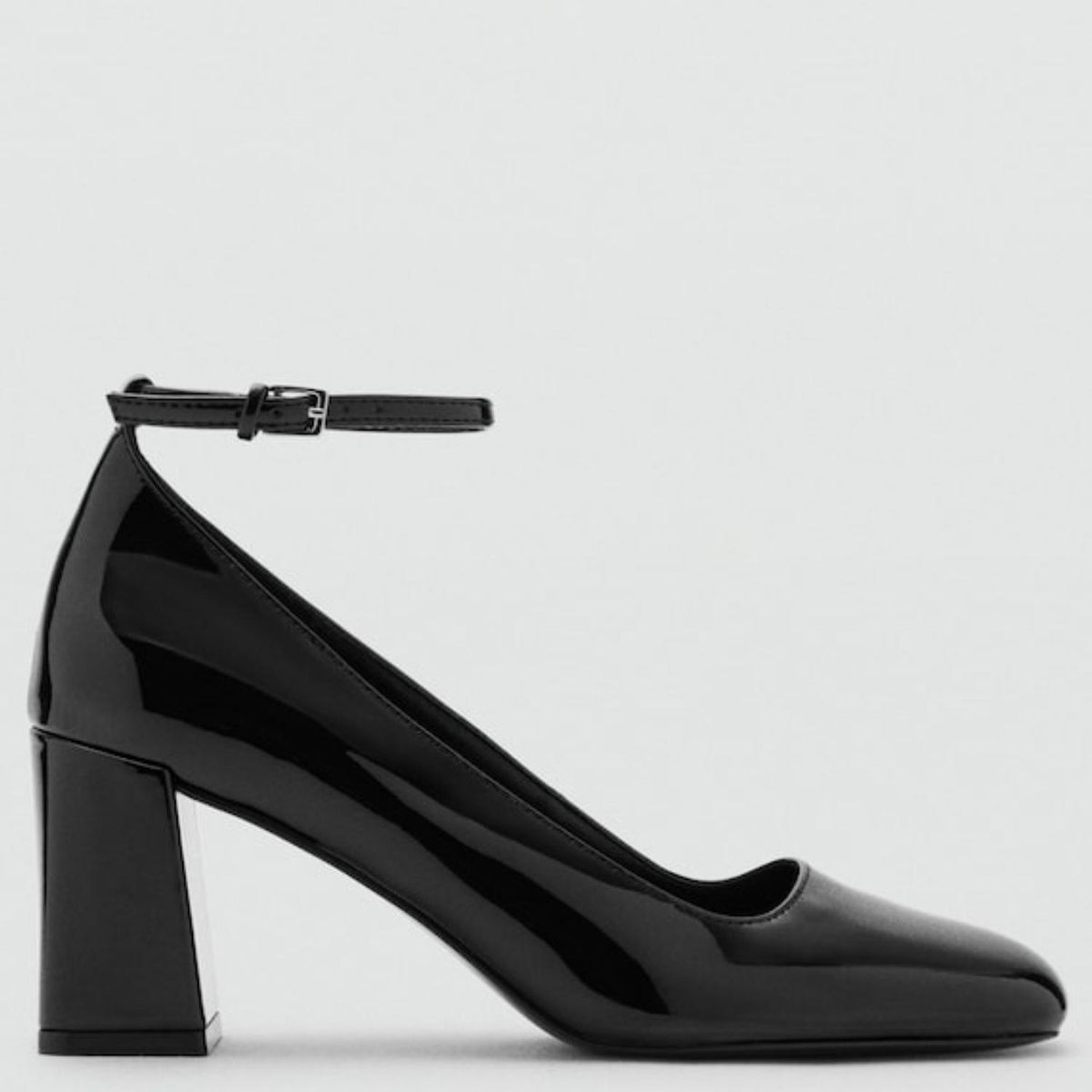 MANGO - Tacones Mango para Mujer con tacón Cuadrado Nito