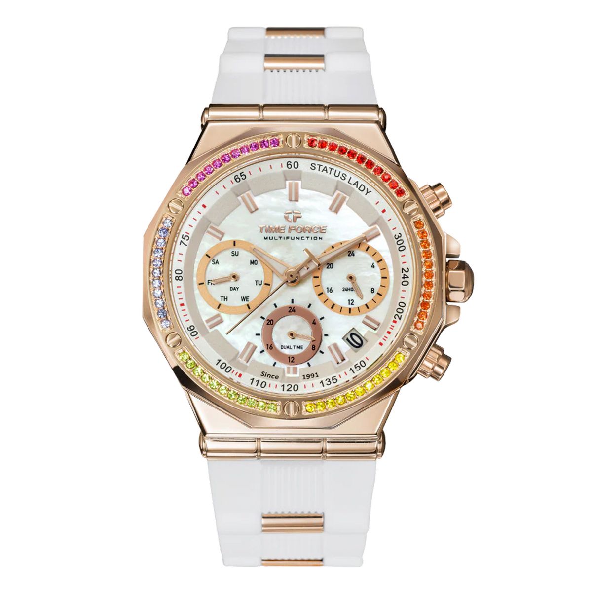 TIME FORCE - Reloj Mujer Time Force TF5055LRSR-N02