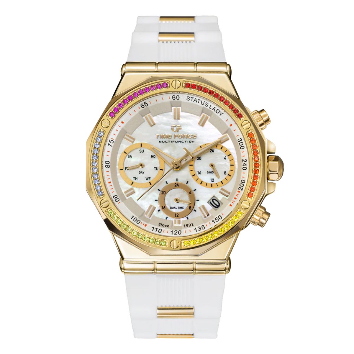TIME FORCE - Reloj Mujer Time Force TF5055LGSR-N02