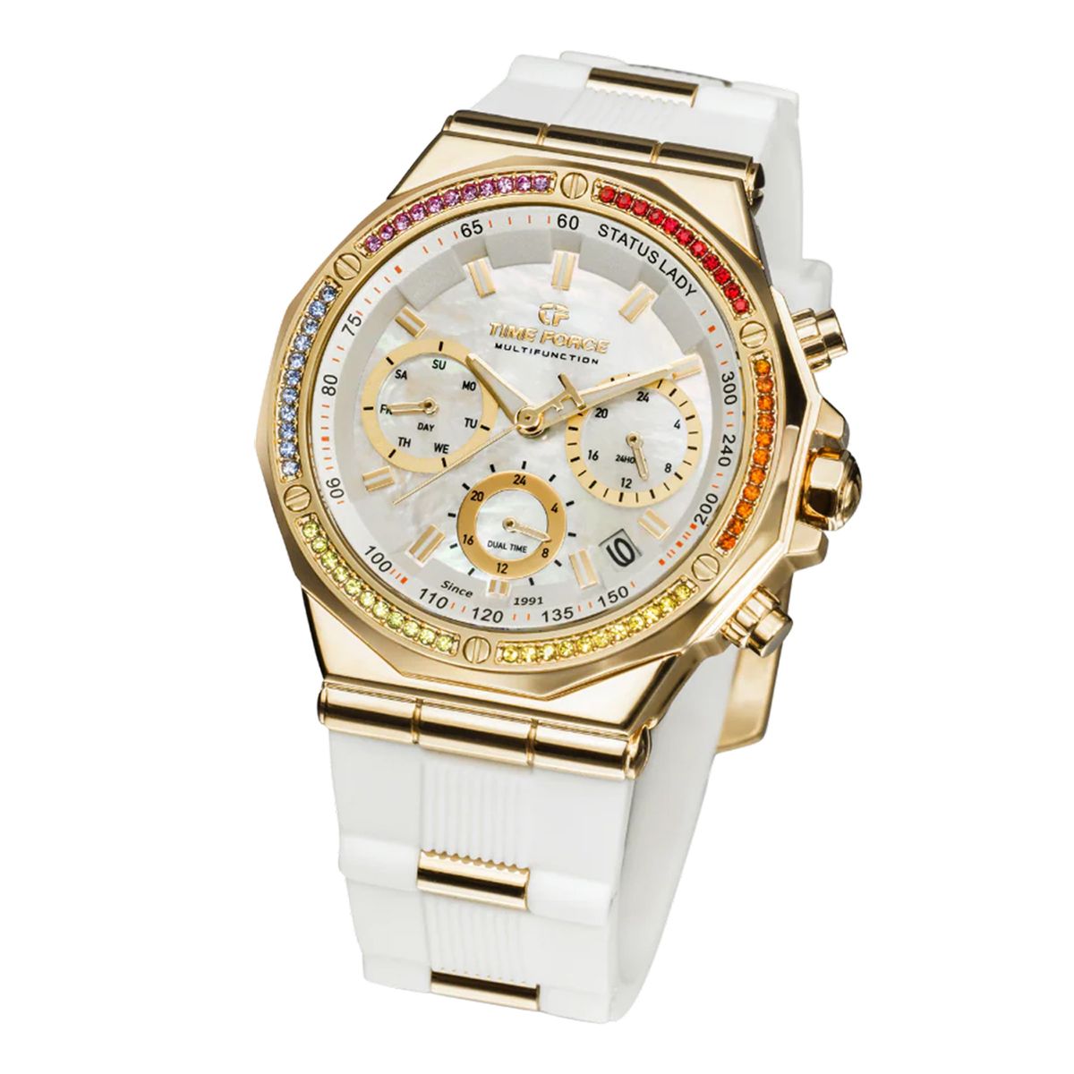 TIME FORCE - Reloj Mujer Time Force TF5055LGSR-N02