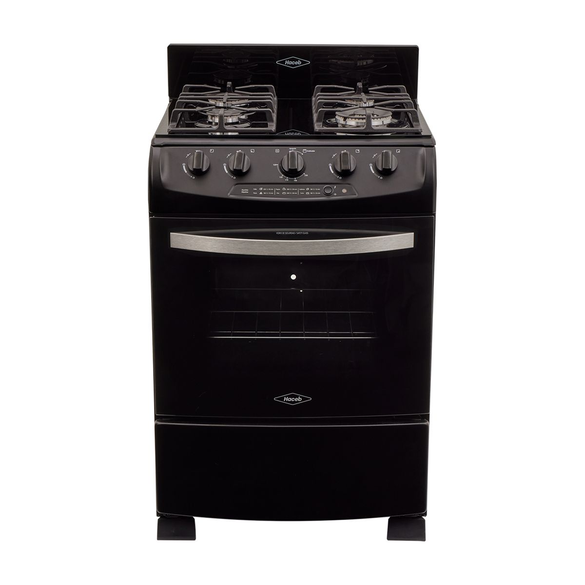 HACEB - Estufa con Horno HACEB 4 Quemadores EST60F4PEE3CGN005
