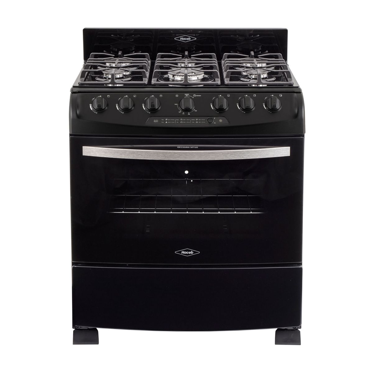 HACEB - Estufa con Horno HACEB 6 Quemadores EST76F6PEE3CGN007