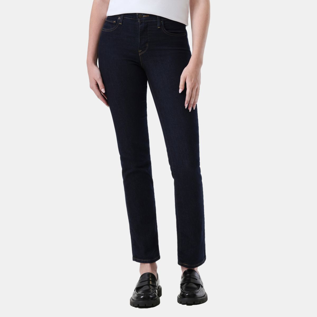 LEVIS - Jean Recto Mujer Tiro medio Levis