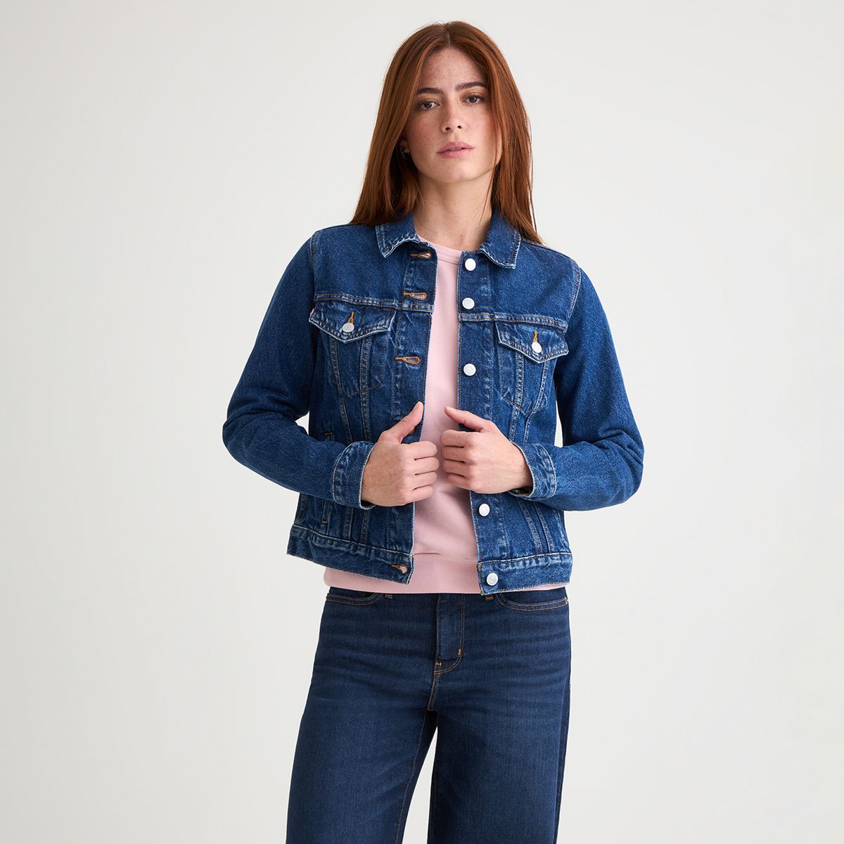 LEVIS - Chaqueta Mujer De jean Slim fit Levis