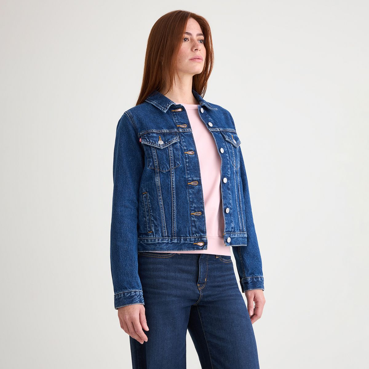 LEVIS - Chaqueta Mujer De jean Slim fit Levis