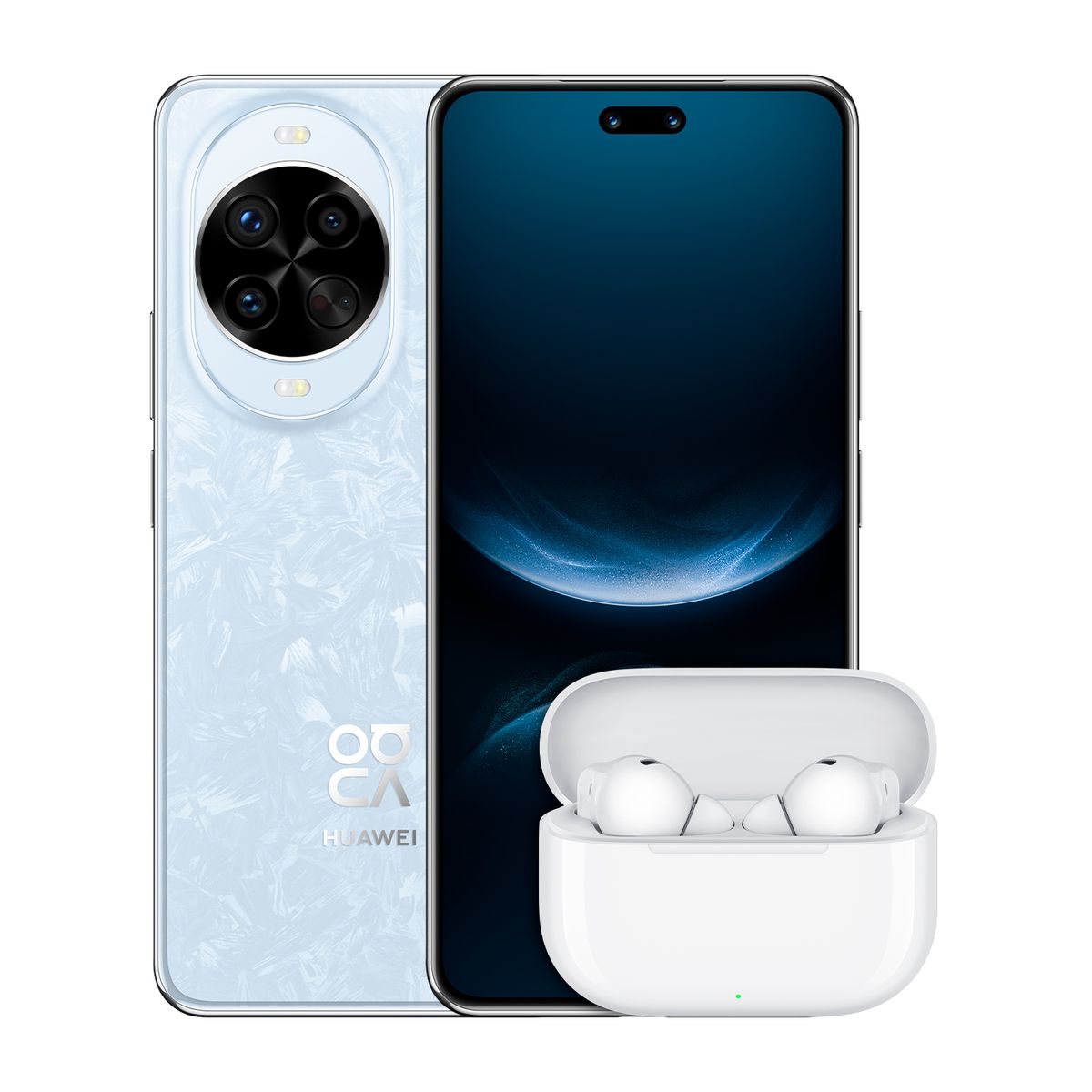 HUAWEI - Celular HUAWEI nova 14 Pro | 4G | 512GB Negro | 12GB RAM | cámara posterior de apertura ajustable RYYB 50MP | cámara frontal de enfoque automático para retratos de 50MP | pantalla FHD OLED 6.78 pulgadas + Freebuds SE4