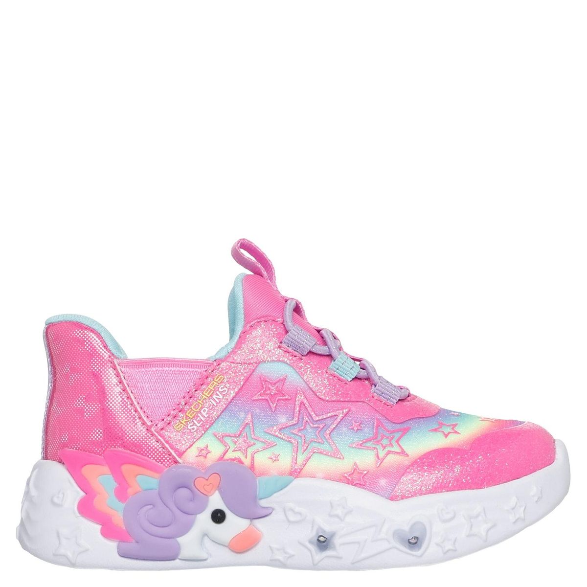 SKECHERS - Tenis con luces Skechers Unicorn Charmer Niña 