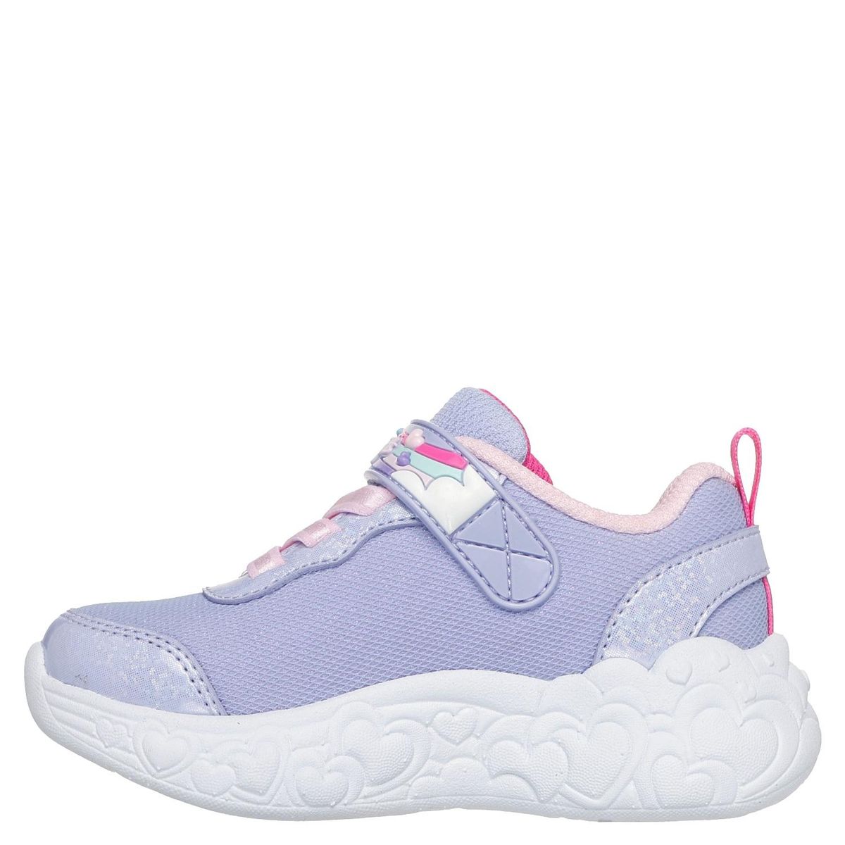 SKECHERS - Tenis con luces Skechers Eternal Heart Lights Niña con Velcro