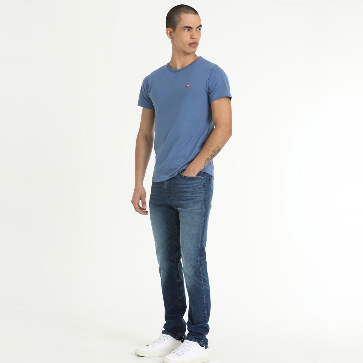 LEVIS - Jean 5 Bolsillos Hombre Skinny 510 Largo 32 Levis