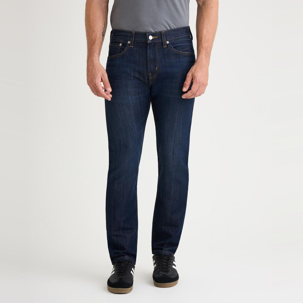 LEVIS - Jean 5 Bolsillos Hombre Taper 502 Largo 32 Levis
