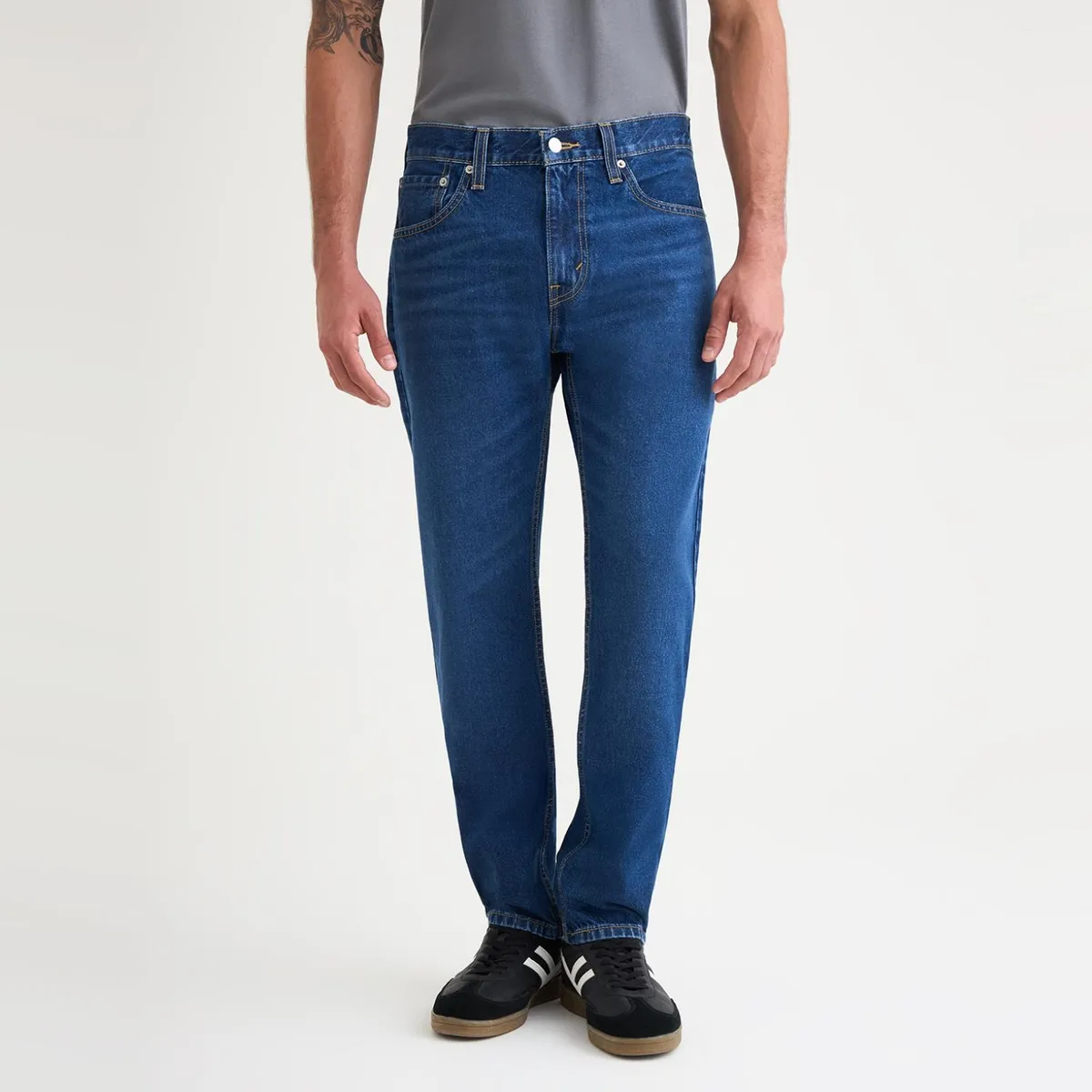 LEVIS - Jean 5 Bolsillos Hombre Taper 502 Largo 32 Levis