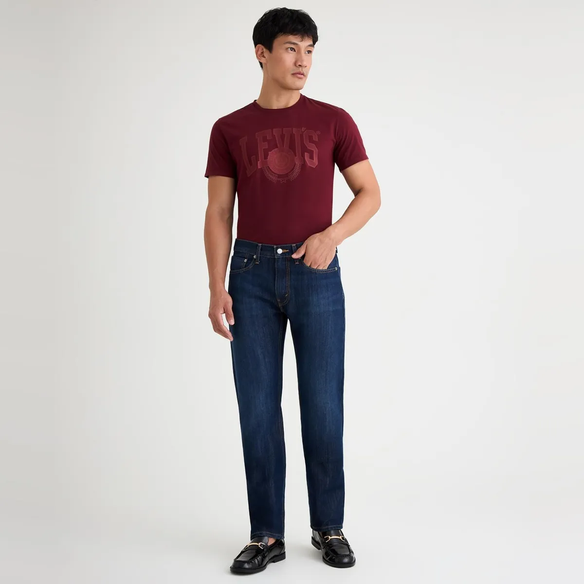 LEVIS - Jean 5 Bolsillos Hombre Recto 514 Largo 32 Levis