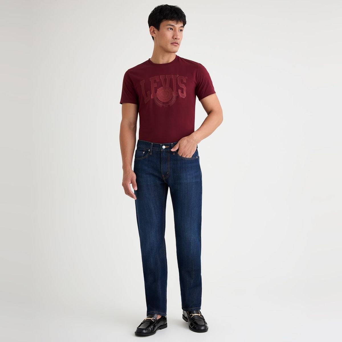 LEVIS - Jean 5 Bolsillos Hombre Recto 514 Largo 32 Levis