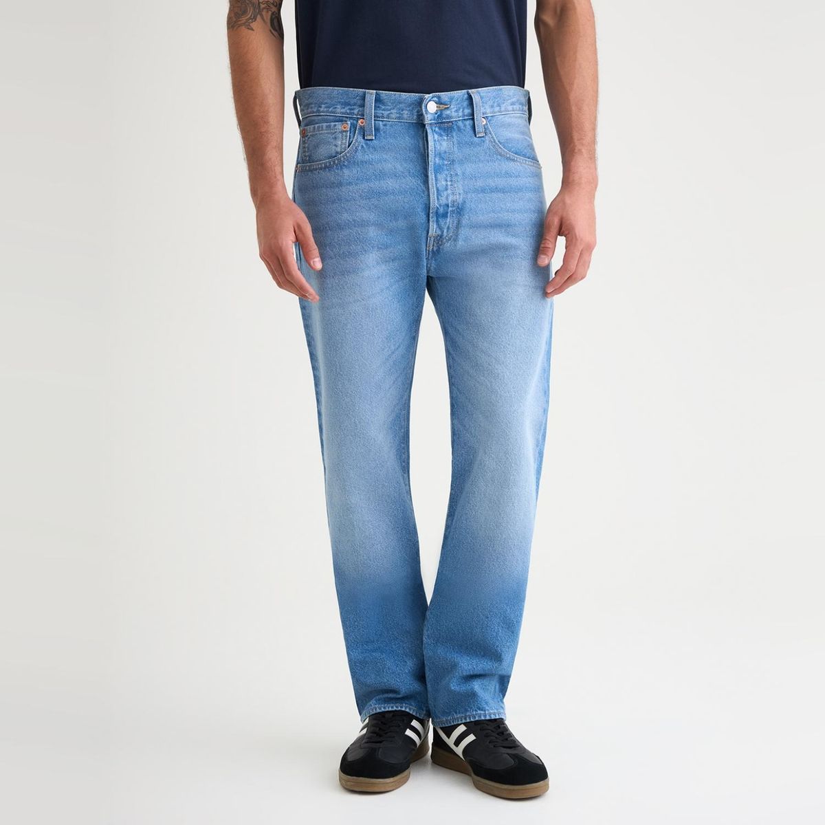 LEVIS - Jean 5 Bolsillos Hombre Recto 501 Largo 32 Levis