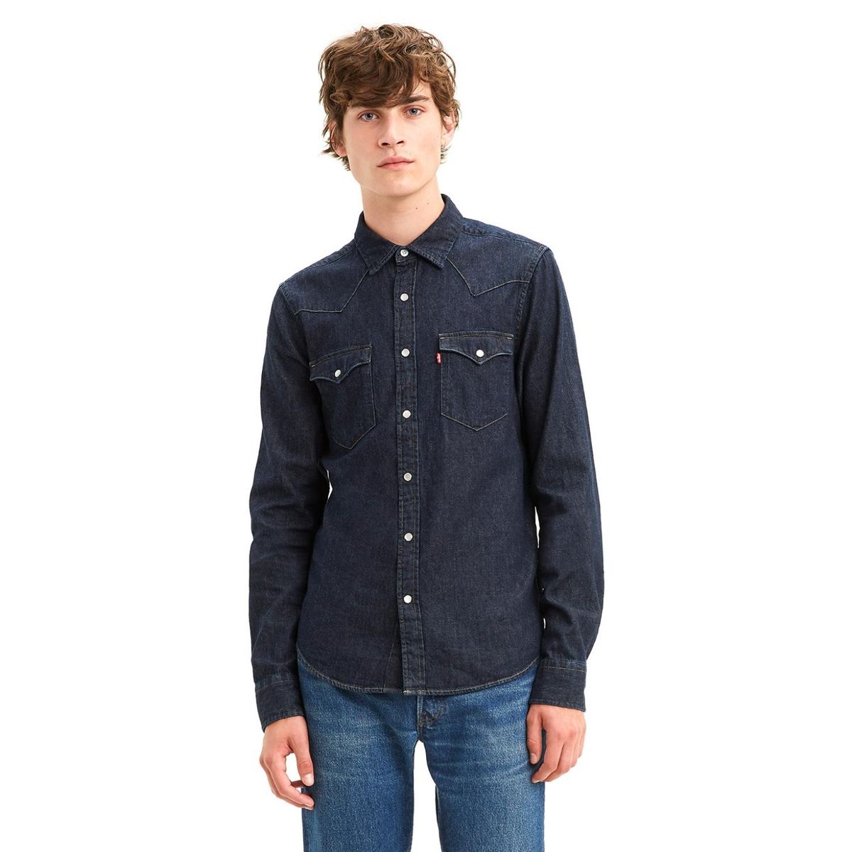 LEVIS - Camisa Hombre Denim Manga larga de Algodón Levis