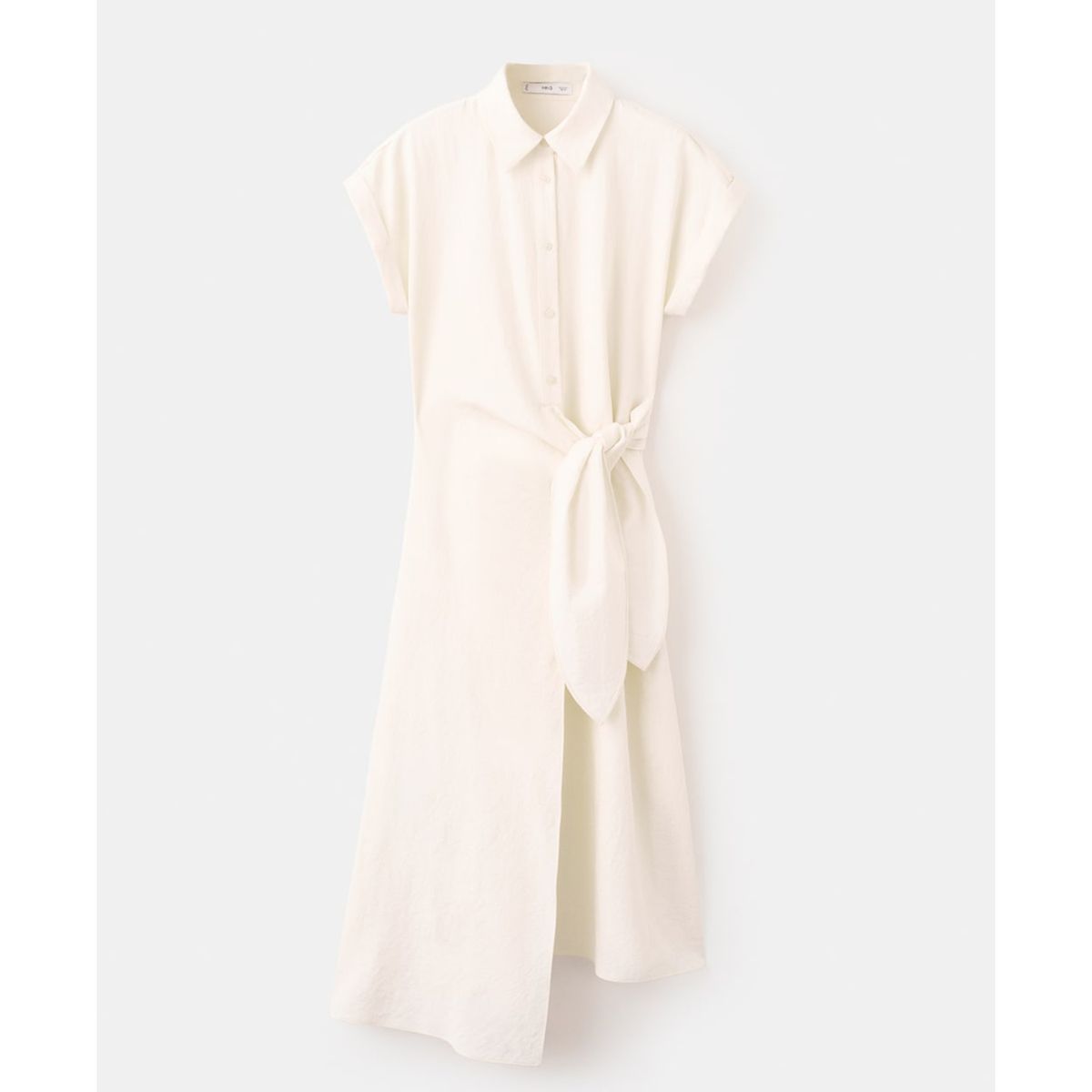 MANGO - Vestido camisero Mujer Medio Casual Mango