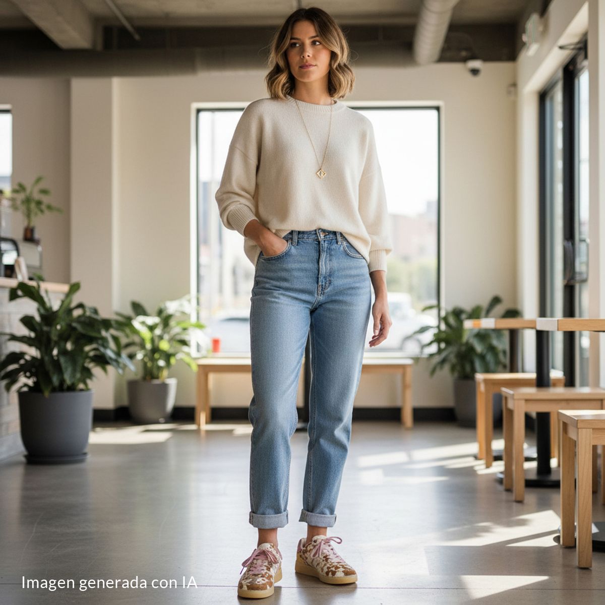 COOLWAY - Tenis Coolway Moda Goal Mujer