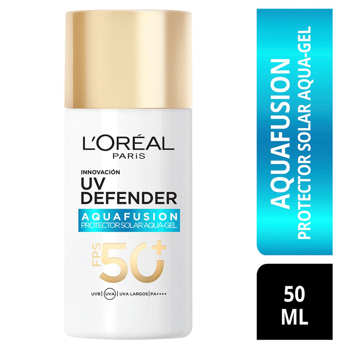 LOREAL PARIS - Bloqueador UV DEFENDER AQUA FUSION Crema LOREAL PARIS 50ml