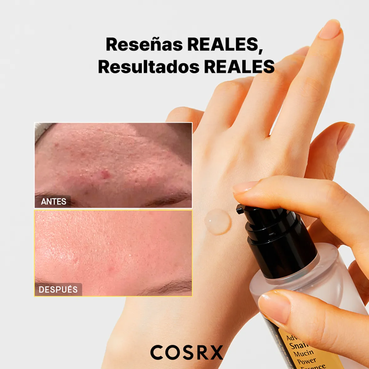 COSRX - Sérum Esencia Cosrx Advanced Snail 96 Para Todo Tipo De Piel 100 Ml