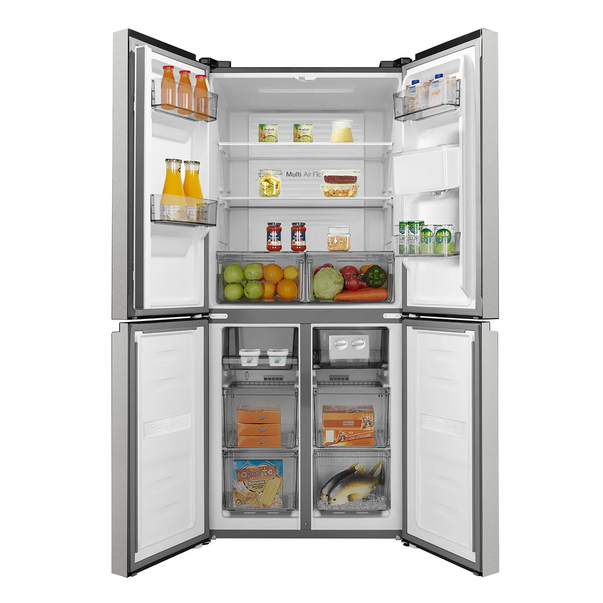 HISENSE - Nevecón Hisense 425 Lt Netos RQ3P431NMDA