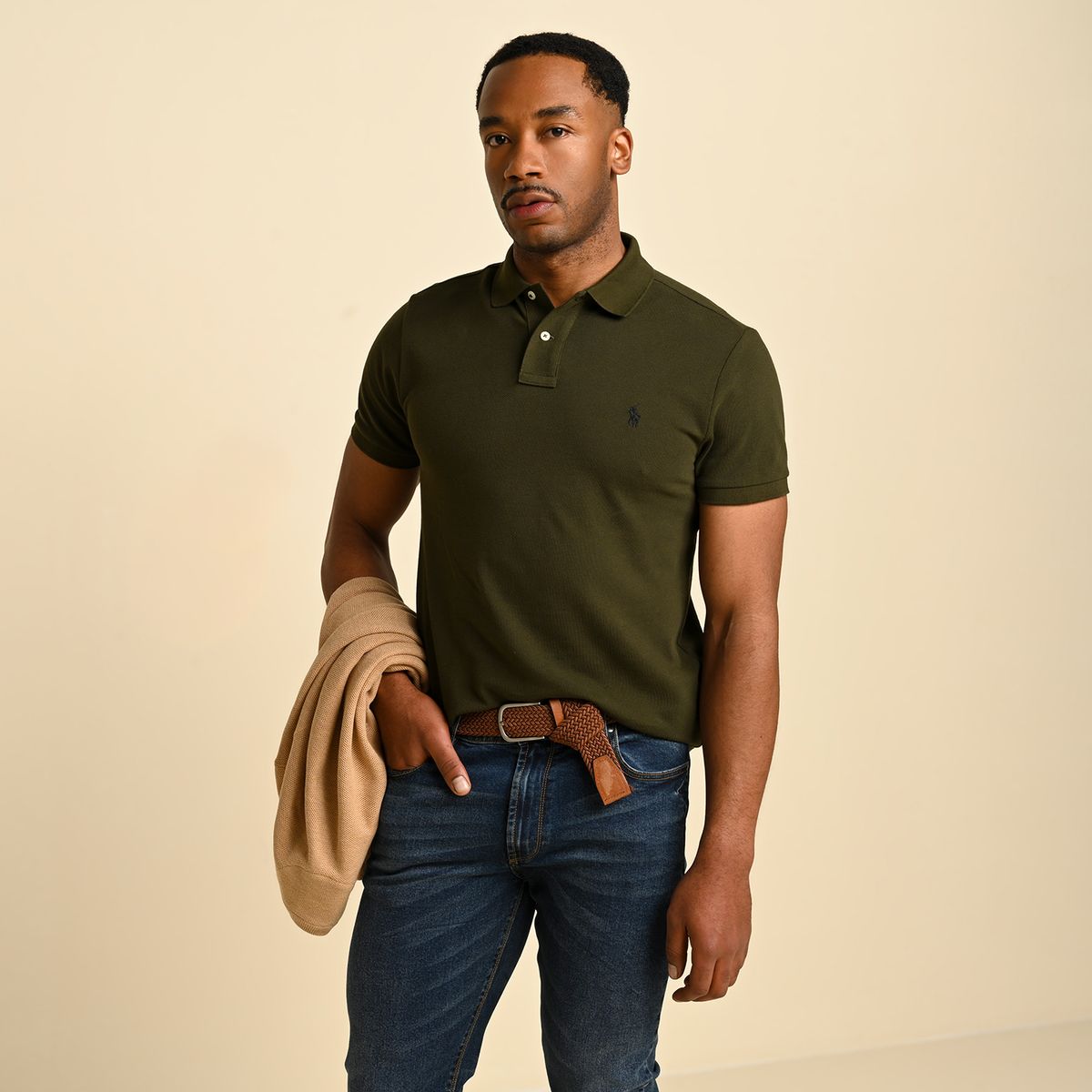 POLO RALPH LAUREN - Camiseta polo Hombre Slim de Algodón Polo Ralph Lauren