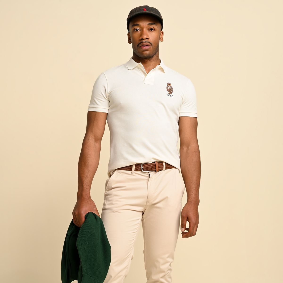 POLO RALPH LAUREN - Camiseta polo Hombre con Estampado Slim de Algodón Polo Ralph Lauren