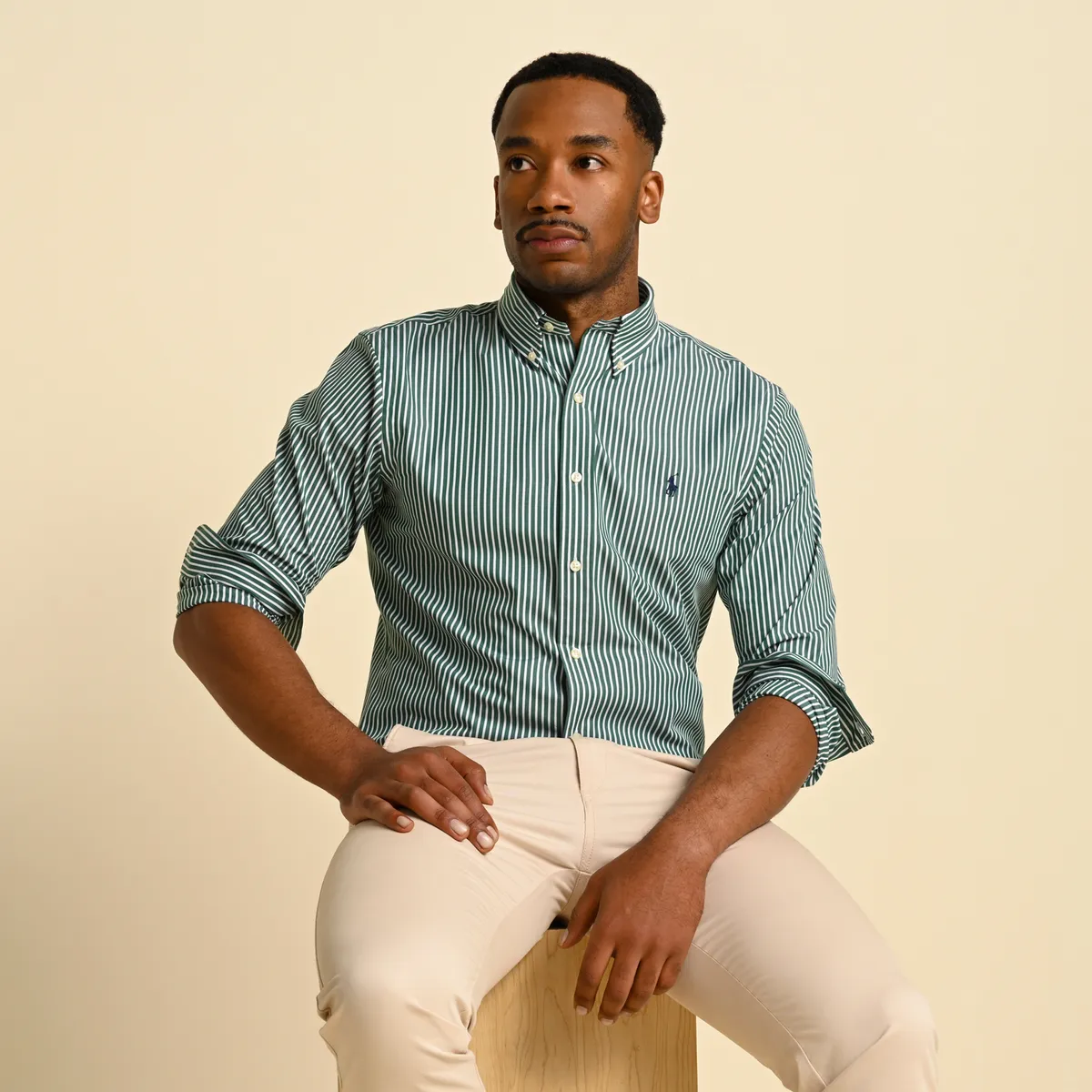 POLO RALPH LAUREN - Camisa Hombre de Rayas Manga larga de Algodón Polo Ralph Lauren